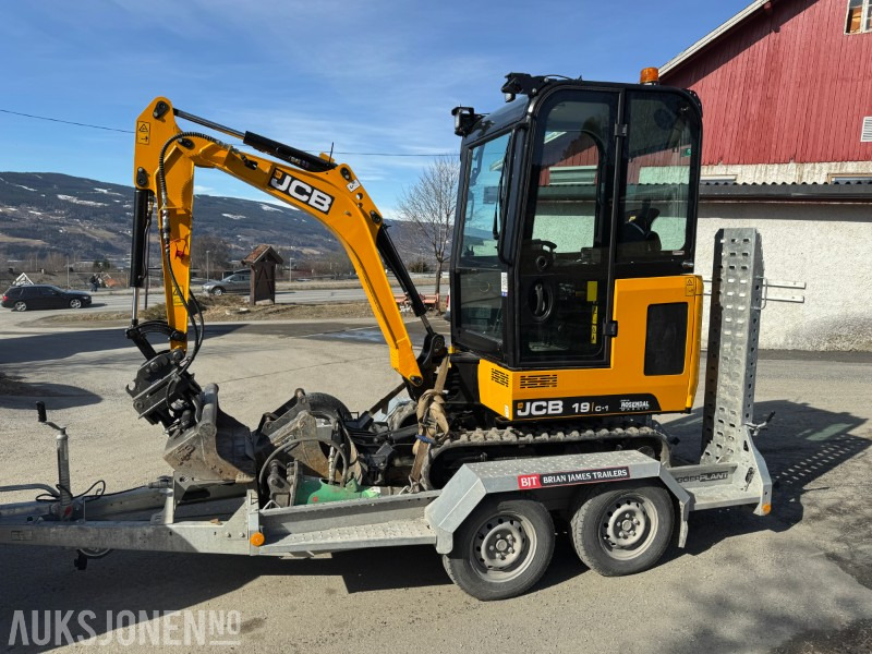 2024 JCB 19 C-1 MINIGRAVER, 3 SKUFFER, PIGGHAMMER, MASKINHENGER, KUN 200 TIMER, UTVIDET GARANTI - حفار صغير: صورة 1 2024 JCB 19 C-1 MINIGRAVER, 3 SKUFFER, PIGGHAMMER, MASKINHENGER, KUN 200 TIMER, UTVIDET GARANTI - حفار صغير: صورة 1