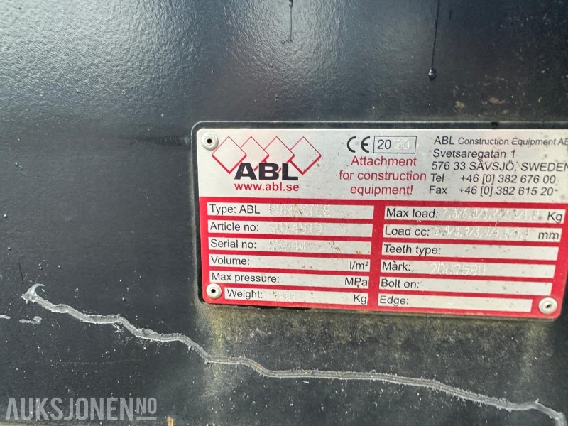 ABL Meget kraftig kranarm med CAT 972 / 982 Feste - Ubrukt og ny - معدات الانشاءات: صورة 5 ABL Meget kraftig kranarm med CAT 972 / 982 Feste - Ubrukt og ny - معدات الانشاءات: صورة 5