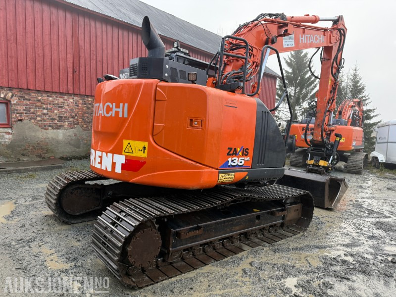 Hitachi ZX135 US-6 EC219, 2 skuffer, sentralsmøring - حفّار: صورة 5 Hitachi ZX135 US-6 EC219, 2 skuffer, sentralsmøring - حفّار: صورة 5