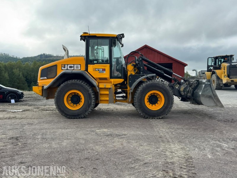 JCB 419S NORDIC EDITION 2024 – KUN 61 T – SENTRALSMØRING, 3./4. FUNKSJON, KOMFORTPAKKE, GODT UTSTYRT - اللودر بعجل: صورة 4 JCB 419S NORDIC EDITION 2024 – KUN 61 T – SENTRALSMØRING, 3./4. FUNKSJON, KOMFORTPAKKE, GODT UTSTYRT - اللودر بعجل: صورة 4