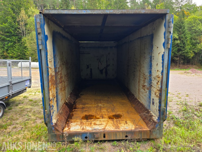 Krokcontainer 35 kubikk med hydraulisk tak - شاحنة برافعة خطافية: صورة 4 Krokcontainer 35 kubikk med hydraulisk tak - شاحنة برافعة خطافية: صورة 4