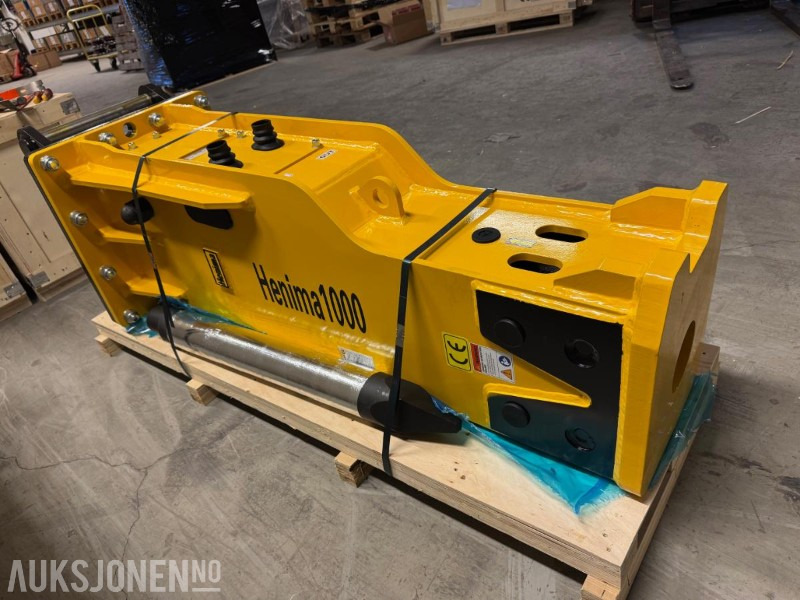 Ny Henima pigghammer til 10-15 tonns gravemaskin S60 m/garanti - مطرقة هيدروليكية: صورة 5 Ny Henima pigghammer til 10-15 tonns gravemaskin S60 m/garanti - مطرقة هيدروليكية: صورة 5