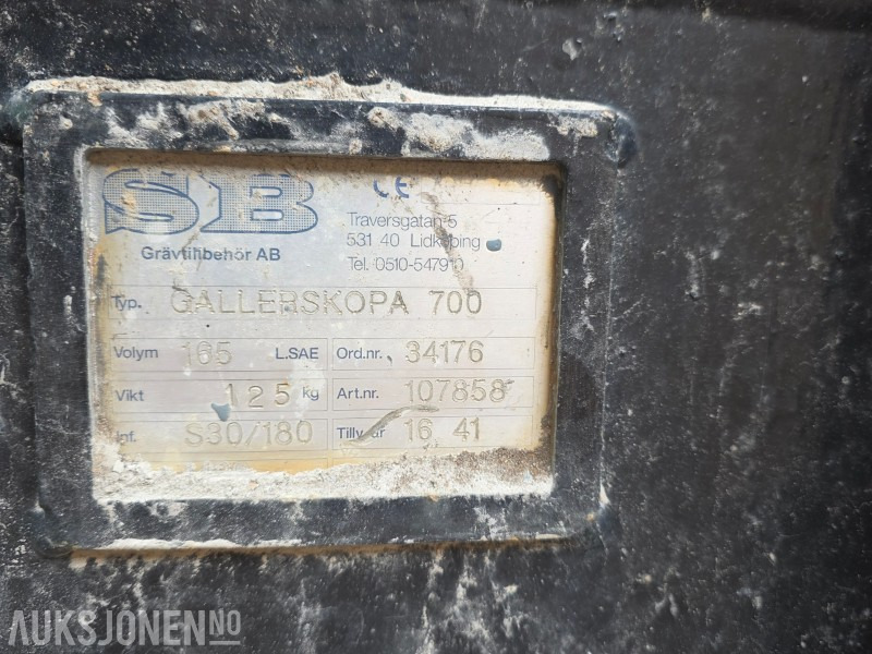 SB Sorteringsskuff 700 S30 - معدات الانشاءات: صورة 5 SB Sorteringsskuff 700 S30 - معدات الانشاءات: صورة 5