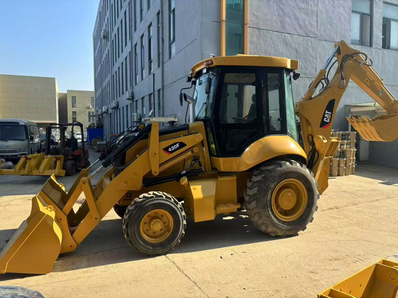تأجير Caterpillar 420 Backhoe Loader CAT 420 420F 420F2 JCB 3CX 4CX with Excellent Quality for Sale Caterpillar 420 Backhoe Loader CAT 420 420F 420F2 JCB 3CX 4CX with Excellent Quality for Sale: صورة 6