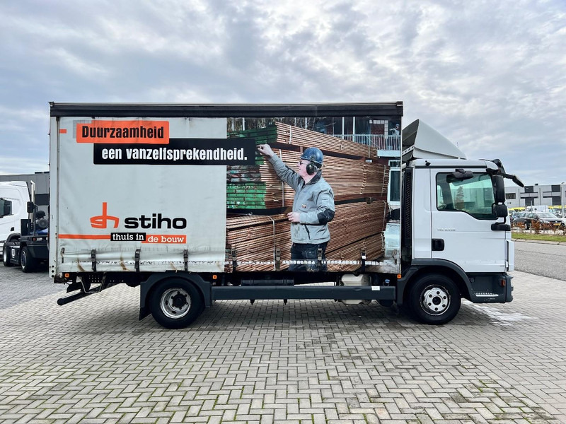 MAN TGL 150 4x2 Bakwagen Schuifzeilbak - شاحنة ذات ستائر جانبية: صورة 4 MAN TGL 150 4x2 Bakwagen Schuifzeilbak - شاحنة ذات ستائر جانبية: صورة 4