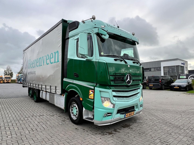 Mercedes-Benz Actros 2745 6x2 bakwagen Schuifzeilen - شاحنة ذات ستائر جانبية: صورة 3 Mercedes-Benz Actros 2745 6x2 bakwagen Schuifzeilen - شاحنة ذات ستائر جانبية: صورة 3