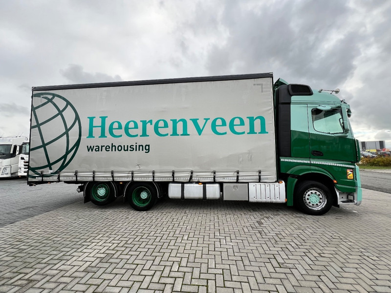 Mercedes-Benz Actros 2745 6x2 bakwagen Schuifzeilen - شاحنة ذات ستائر جانبية: صورة 2 Mercedes-Benz Actros 2745 6x2 bakwagen Schuifzeilen - شاحنة ذات ستائر جانبية: صورة 2