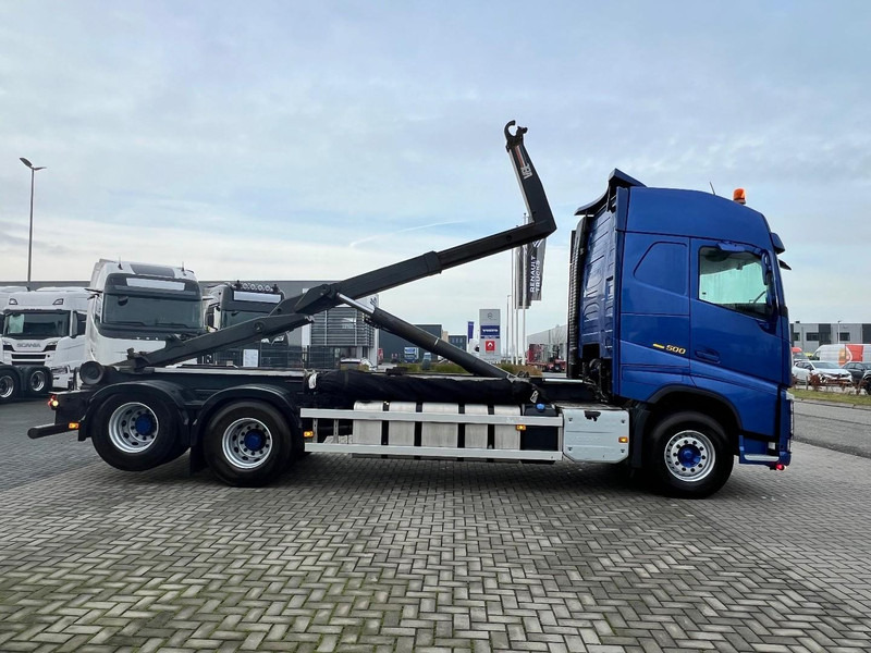 Volvo FH 500 6x2 Containersysteem Dynamic steering / VDL S-25-6600 / Afnetsysteem - شاحنة برافعة خطافية: صورة 4 Volvo FH 500 6x2 Containersysteem Dynamic steering / VDL S-25-6600 / Afnetsysteem - شاحنة برافعة خطافية: صورة 4