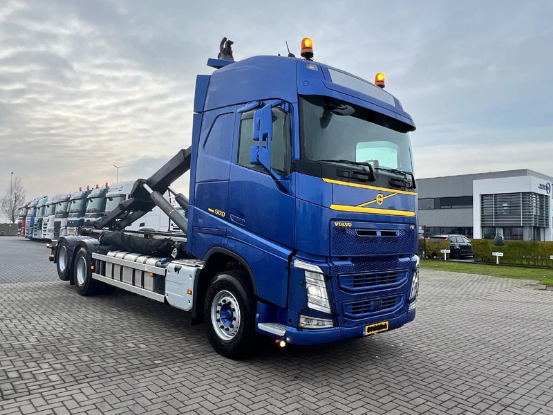 Volvo FH 500 6x2 Containersysteem Dynamic steering / VDL S-25-6600 / Haakarm - شاحنة برافعة خطافية: صورة 3 Volvo FH 500 6x2 Containersysteem Dynamic steering / VDL S-25-6600 / Haakarm - شاحنة برافعة خطافية: صورة 3