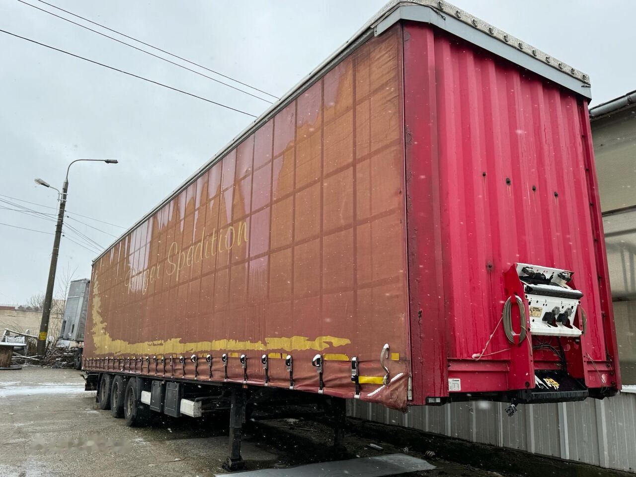 Krone BPW ECO PLUS MEGA - Hidraulic Upper Cover Lift - نصف مقطورة بستائر جانبية: صورة 3 Krone BPW ECO PLUS MEGA - Hidraulic Upper Cover Lift - نصف مقطورة بستائر جانبية: صورة 3
