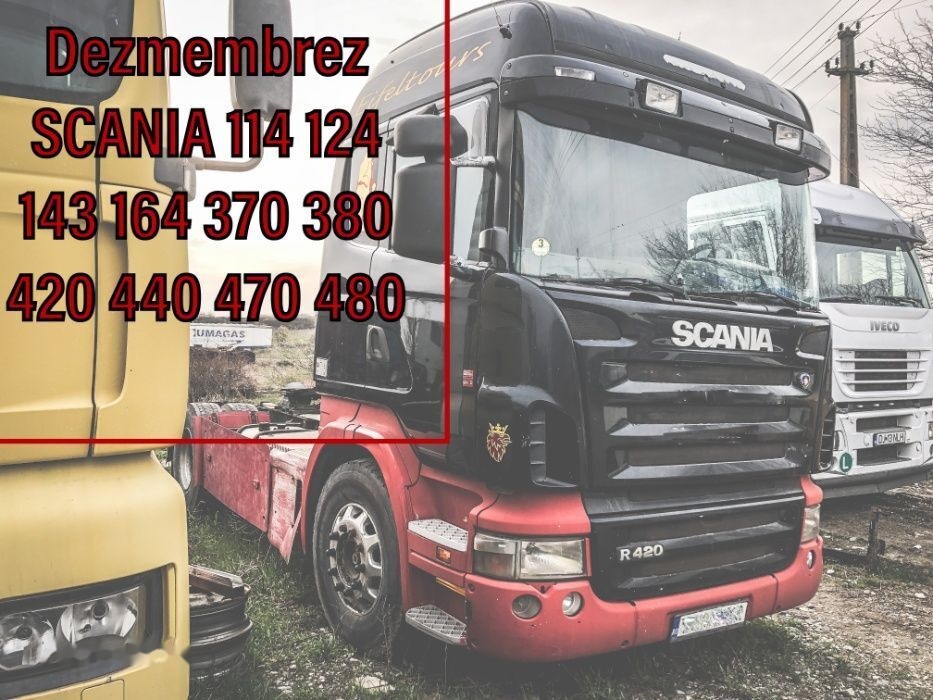 Scania 370 ,420, 440r 470 480 L 112 113 114L - PIESE DIN DEZMEMBRARI - مقطورة السحب: صورة 1 Scania 370 ,420, 440r 470 480 L 112 113 114L - PIESE DIN DEZMEMBRARI - مقطورة السحب: صورة 1