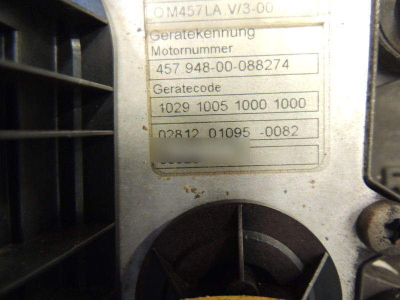 Mercedes-Benz OM457LA E5 for Mercedes-Benz AXOR truck for parts - محرك - شاحنة: صورة 5 Mercedes-Benz OM457LA E5 for Mercedes-Benz AXOR truck for parts - محرك - شاحنة: صورة 5