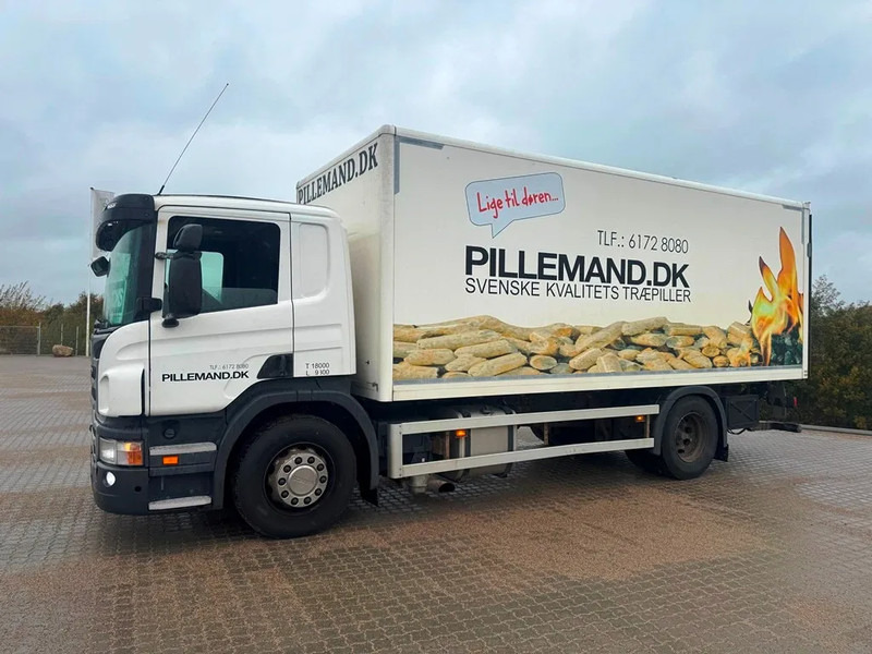 Scania P230 inkl. lift with remote control. - شاحنة صندوقية: صورة 2 Scania P230 inkl. lift with remote control. - شاحنة صندوقية: صورة 2