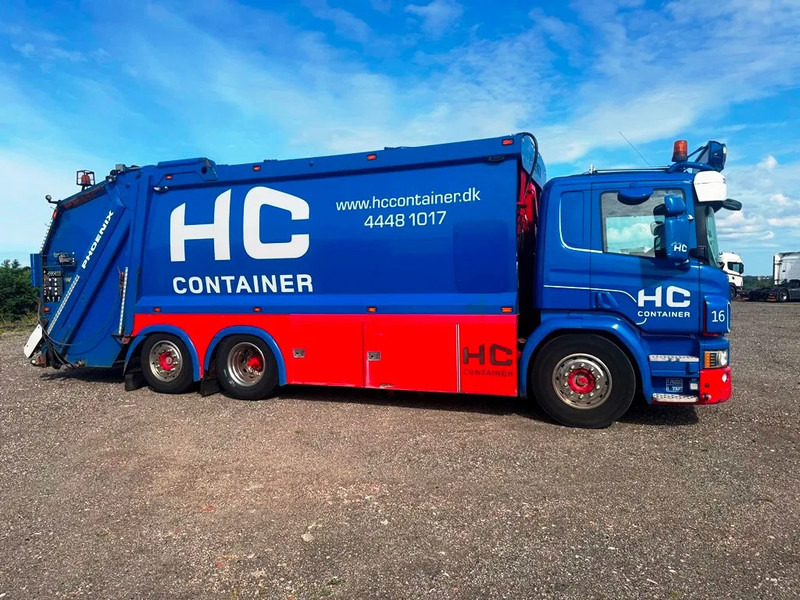 شاحنة قمامة Scania P410 Phøenix box. Air / Air suspension.: صورة 8 شاحنة قمامة Scania P410 Phøenix box. Air / Air suspension.: صورة 8