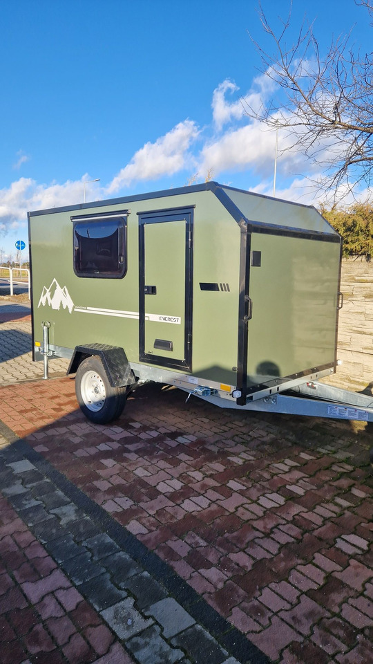 Minicamp Everest Lekki mały kemping camper DMC 600 do 1000kg NOWA - كرفان سحب: صورة 4 Minicamp Everest Lekki mały kemping camper DMC 600 do 1000kg NOWA - كرفان سحب: صورة 4