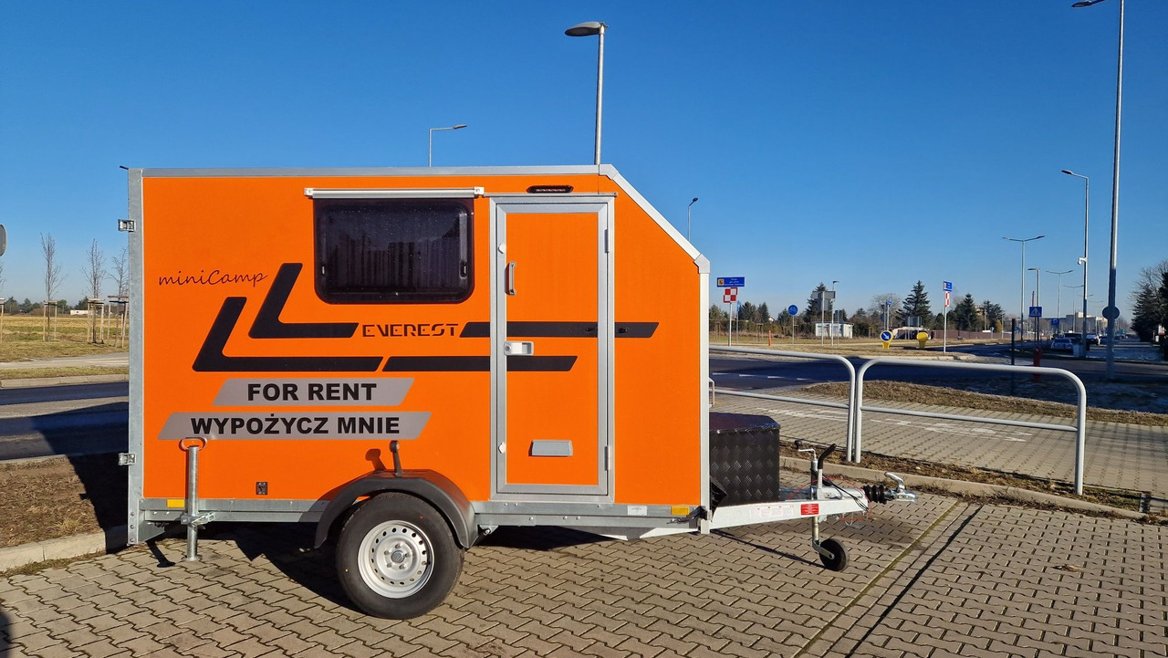 Minicamp Everest Lekki mały kemping camper DMC 600 do 1000kg NOWA - كرفان سحب: صورة 3 Minicamp Everest Lekki mały kemping camper DMC 600 do 1000kg NOWA - كرفان سحب: صورة 3