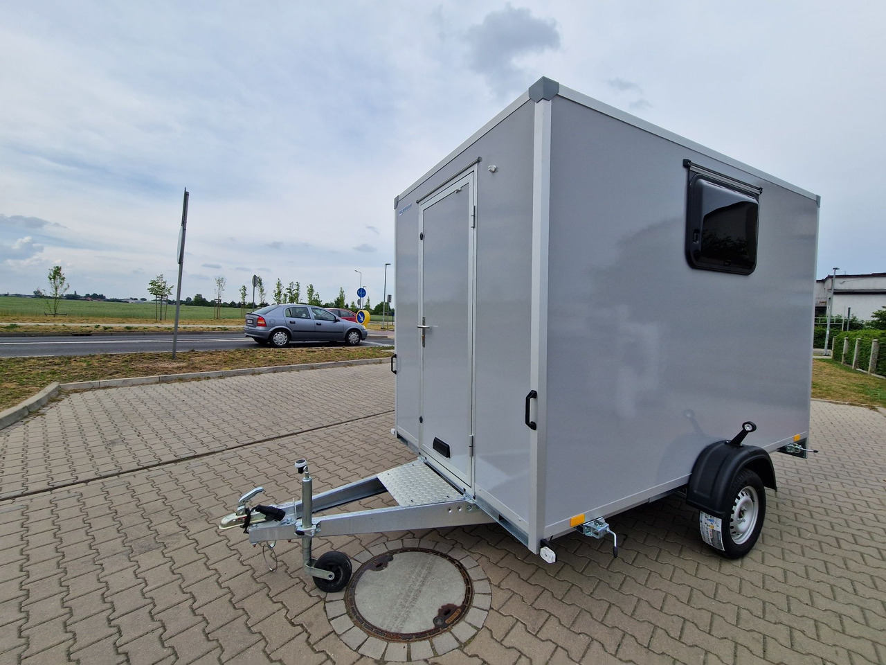 Przyczepa Socjalna Magazyn Budowa Stróżówka Nowa dowolna zabudowa - حاوية إنشاءات, مقطورة: صورة 3 Przyczepa Socjalna Magazyn Budowa Stróżówka Nowa dowolna zabudowa - حاوية إنشاءات, مقطورة: صورة 3