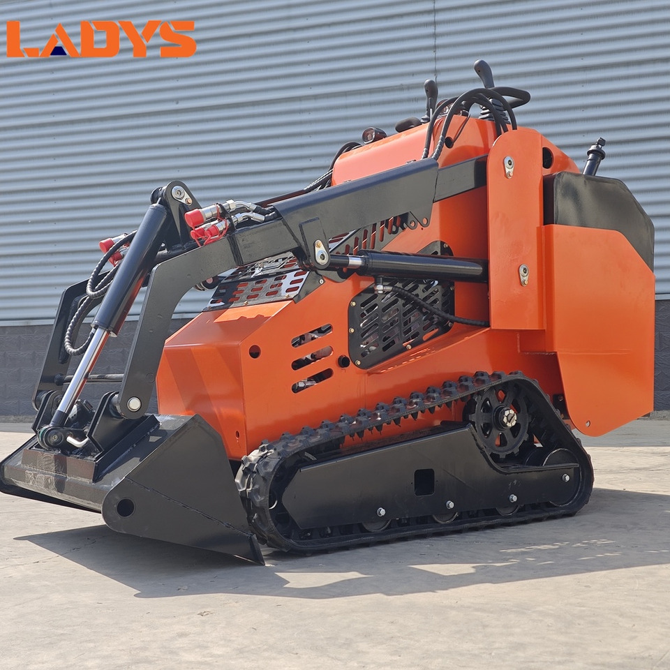LADYS Free Shipping Mini Skid Steer Loader Compact Track Electric/Diesel Chinese Mini Skid Steer Loader For Sale With Mini Skid Steer Attachments 4 In 1 Bucket - شيول صغير: صورة 4 LADYS Free Shipping Mini Skid Steer Loader Compact Track Electric/Diesel Chinese Mini Skid Steer Loader For Sale With Mini Skid Steer Attachments 4 In 1 Bucket - شيول صغير: صورة 4