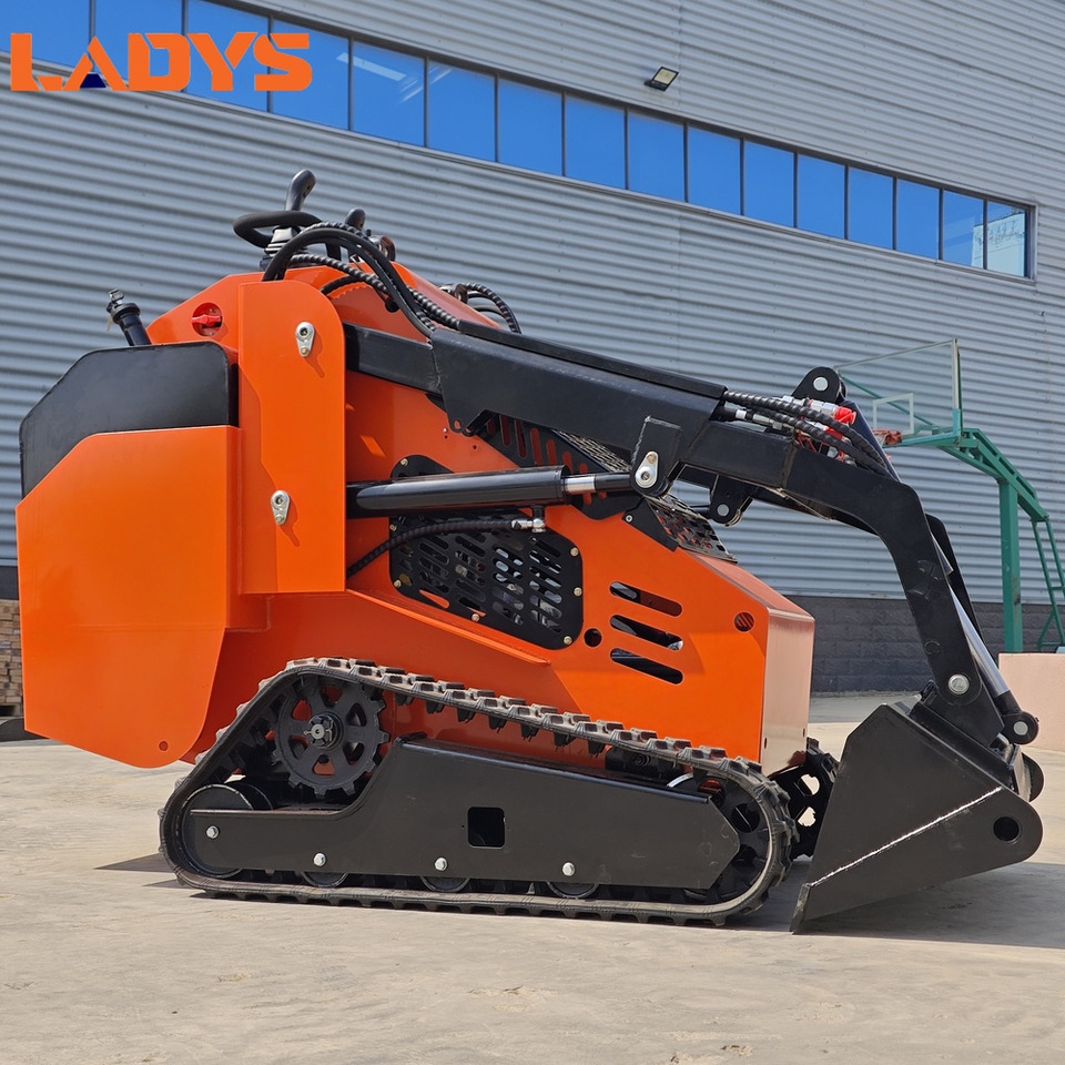 LADYS Free Shipping Mini Skid Steer Loader Compact Track Electric/Diesel Chinese Mini Skid Steer Loader For Sale With Mini Skid Steer Attachments 4 In 1 Bucket - شيول صغير: صورة 2 LADYS Free Shipping Mini Skid Steer Loader Compact Track Electric/Diesel Chinese Mini Skid Steer Loader For Sale With Mini Skid Steer Attachments 4 In 1 Bucket - شيول صغير: صورة 2