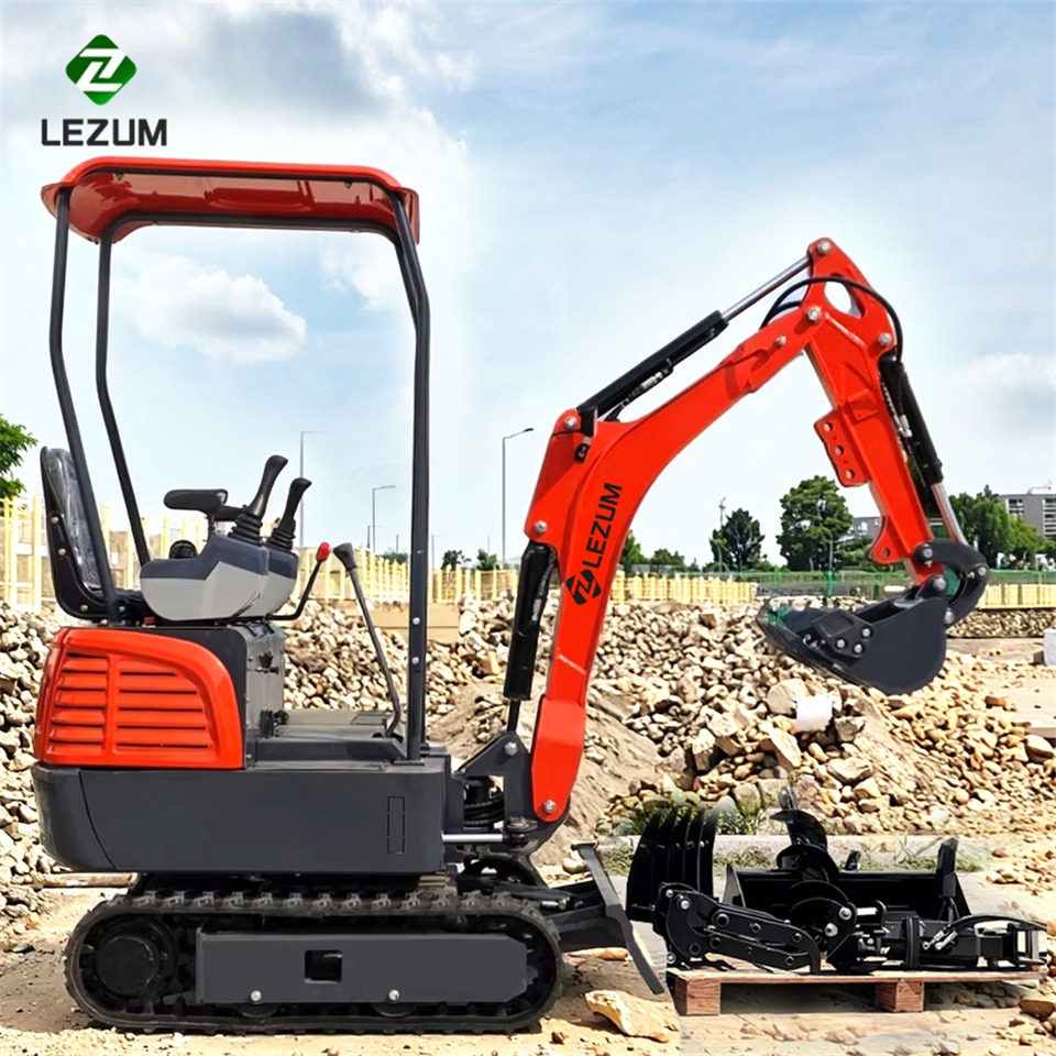 LEZUM Mini Excavator CE Certification Kubota Engine(Factory Outlet) Mini Pelle Minibagger Minikoparka Miniexcavadora - حفار صغير: صورة 4 LEZUM Mini Excavator CE Certification Kubota Engine(Factory Outlet) Mini Pelle Minibagger Minikoparka Miniexcavadora - حفار صغير: صورة 4