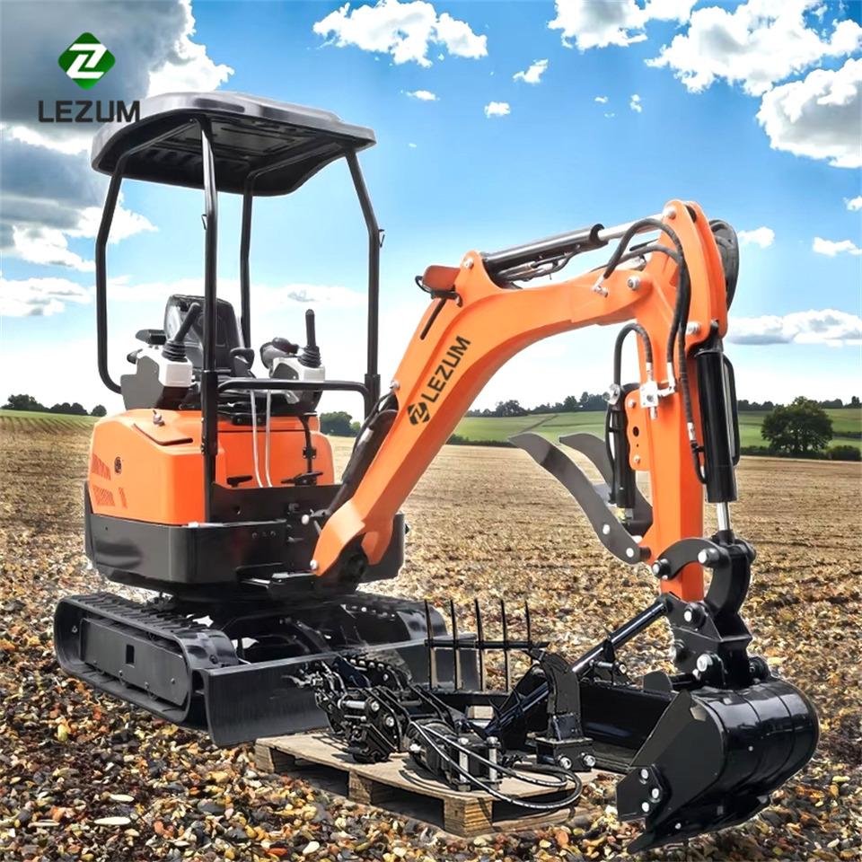 LEZUM Mini Excavator CE Certification Kubota Engine(Factory Outlet) Mini Pelle Minibagger Minikoparka Miniexcavadora - حفار صغير: صورة 5 LEZUM Mini Excavator CE Certification Kubota Engine(Factory Outlet) Mini Pelle Minibagger Minikoparka Miniexcavadora - حفار صغير: صورة 5