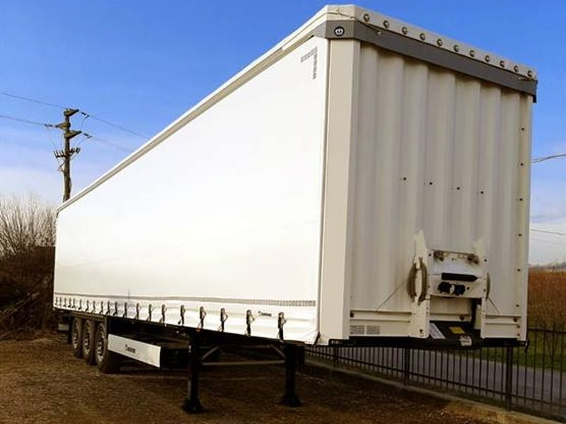 SEMIRIMORCHIO KRONE CENTINATO ALLA FRANCESE semirimorchio - نصف مقطورة بستائر جانبية: صورة 1 SEMIRIMORCHIO KRONE CENTINATO ALLA FRANCESE semirimorchio - نصف مقطورة بستائر جانبية: صورة 1