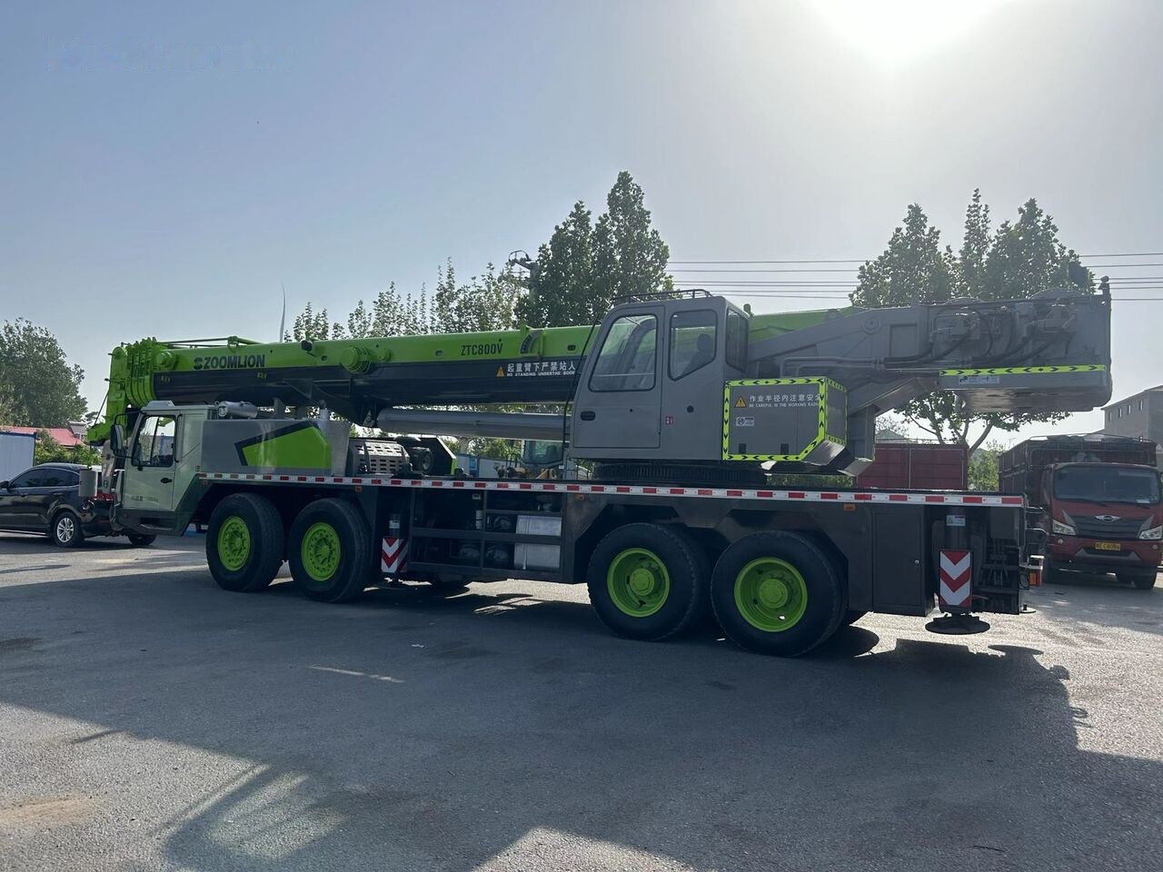 Zoomlion ZTC800V ZTC700V ZTC500V 80T 80ton 50ton 70ton - موبايل كرين: صورة 3 Zoomlion ZTC800V ZTC700V ZTC500V 80T 80ton 50ton 70ton - موبايل كرين: صورة 3