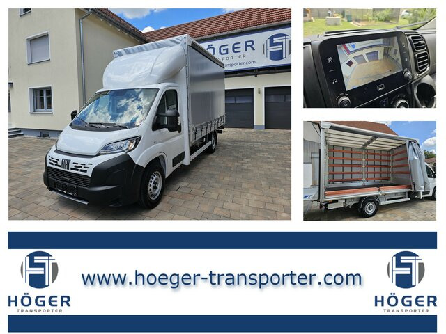 FIAT Ducato 35 MAXI 180 Pritsche Plane LBW BÄR AHK - شاحنة مغلقة بستائر جانبية: صورة 1 FIAT Ducato 35 MAXI 180 Pritsche Plane LBW BÄR AHK - شاحنة مغلقة بستائر جانبية: صورة 1