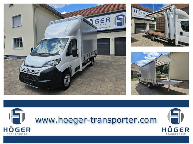 FIAT Ducato 35 MAXI 180 Pritsche Plane LBW BÄR AHK - شاحنة مغلقة بستائر جانبية: صورة 1 FIAT Ducato 35 MAXI 180 Pritsche Plane LBW BÄR AHK - شاحنة مغلقة بستائر جانبية: صورة 1