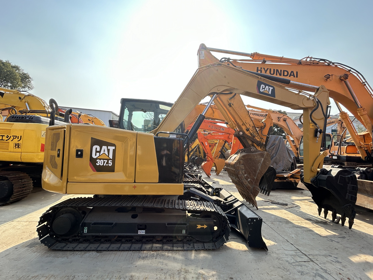 CAT 307.5 Excavator - حفار صغير: صورة 3 CAT 307.5 Excavator - حفار صغير: صورة 3