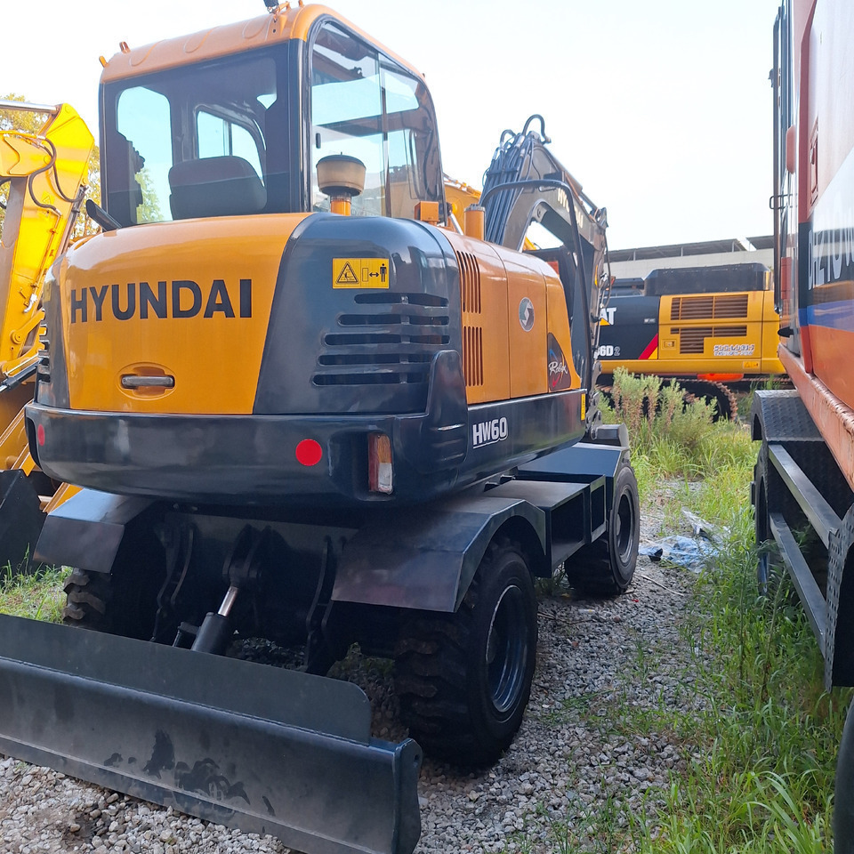 Hyundai HW60  excavator - حفار ذو عجلات: صورة 1 Hyundai HW60  excavator - حفار ذو عجلات: صورة 1