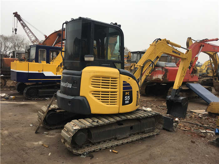 Japanese Cheap Selling Used Mini Excavator Komatsu PC55MR 5.5Tons PC56-7 komatsu pc55mr-2 excavator used digger in shanghai - حفار صغير: صورة 4 Japanese Cheap Selling Used Mini Excavator Komatsu PC55MR 5.5Tons PC56-7 komatsu pc55mr-2 excavator used digger in shanghai - حفار صغير: صورة 4