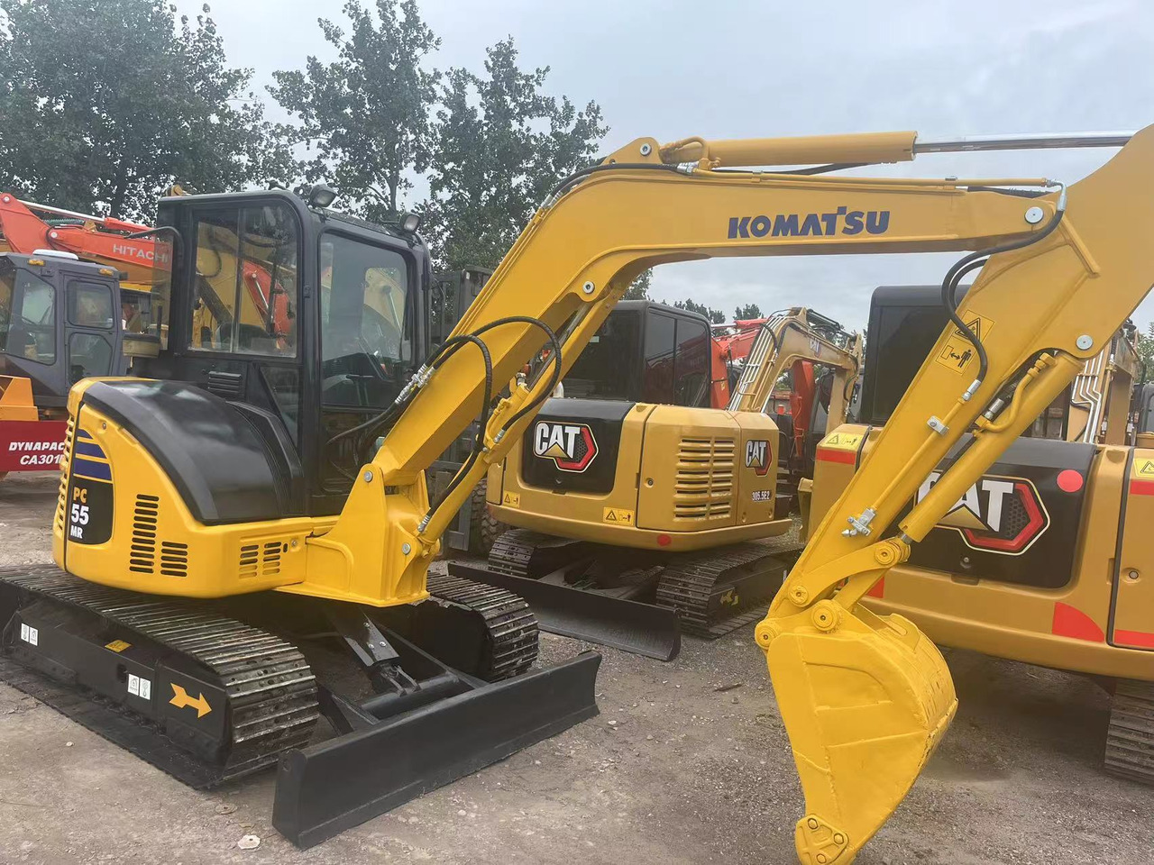 Komatsu PC55MR - حفار صغير: صورة 4 Komatsu PC55MR - حفار صغير: صورة 4