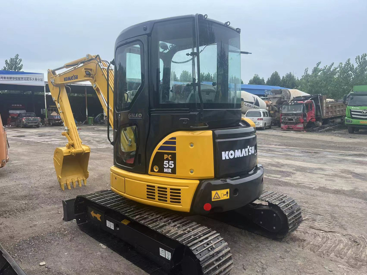 Komatsu PC55mr-3 - حفار صغير: صورة 2 Komatsu PC55mr-3 - حفار صغير: صورة 2