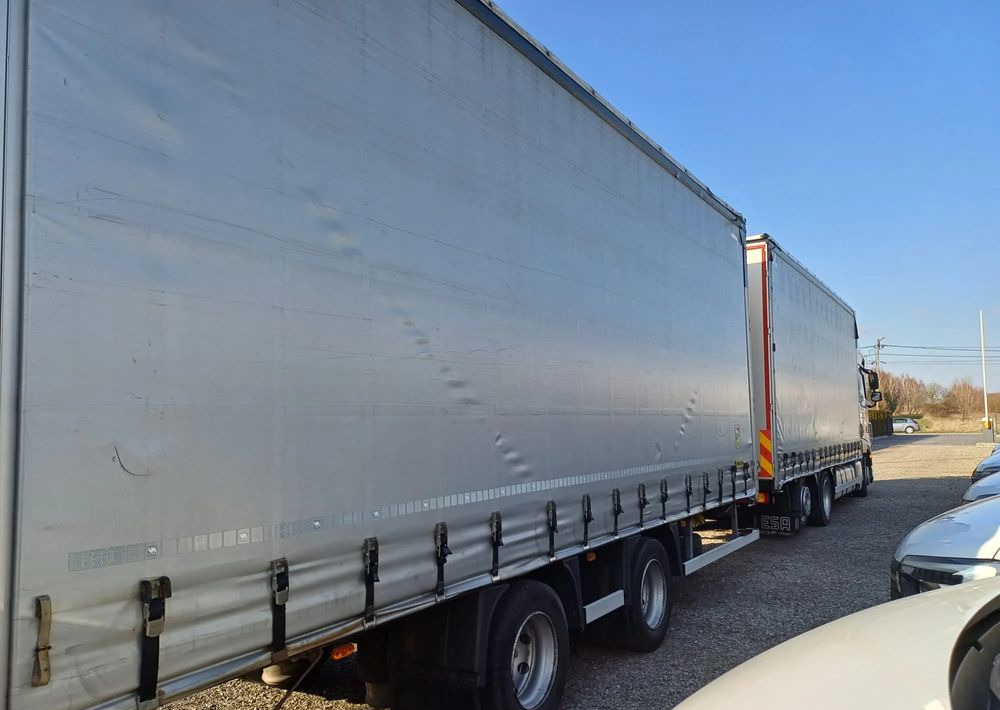 DAF XF 480 SUPER SPACE CAB / ZESTAW TANDEM PRZEJAZDOWY 120m3 - شاحنة ذات ستائر جانبية: صورة 3 DAF XF 480 SUPER SPACE CAB / ZESTAW TANDEM PRZEJAZDOWY 120m3 - شاحنة ذات ستائر جانبية: صورة 3