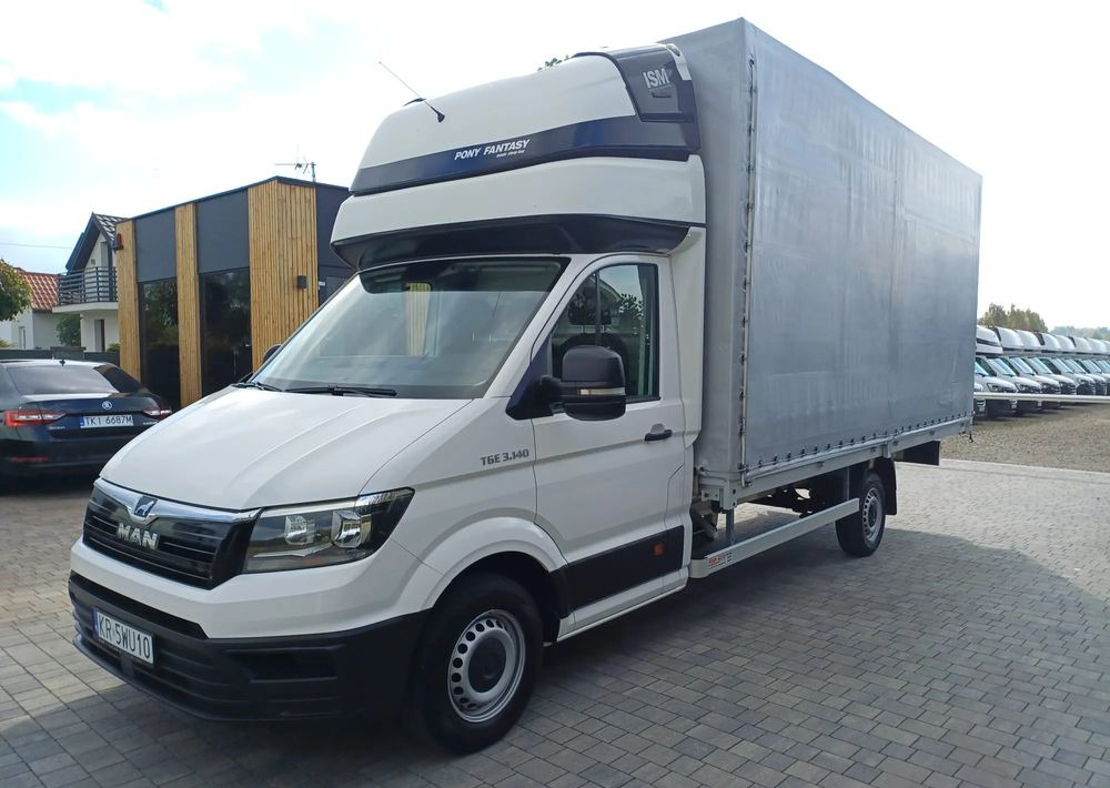 MAN TGE 10 PALET zaw.poduszki 2021r EURO 6 - شاحنة مغلقة بستائر جانبية: صورة 2 MAN TGE 10 PALET zaw.poduszki 2021r EURO 6 - شاحنة مغلقة بستائر جانبية: صورة 2