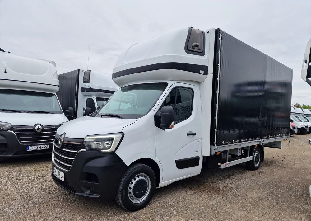 Renault Renault Master IV 10PALET Kabina MAXI-XXL 2021r - شاحنة مغلقة بستائر جانبية: صورة 1 Renault Renault Master IV 10PALET Kabina MAXI-XXL 2021r - شاحنة مغلقة بستائر جانبية: صورة 1