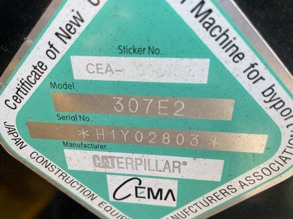 CAT 307 - حفار صغير: صورة 5 CAT 307 - حفار صغير: صورة 5