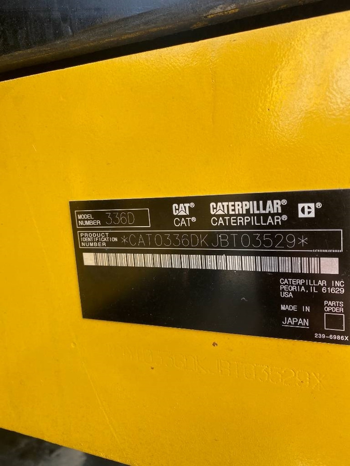 CAT 336 - حفار زاحف: صورة 4 CAT 336 - حفار زاحف: صورة 4