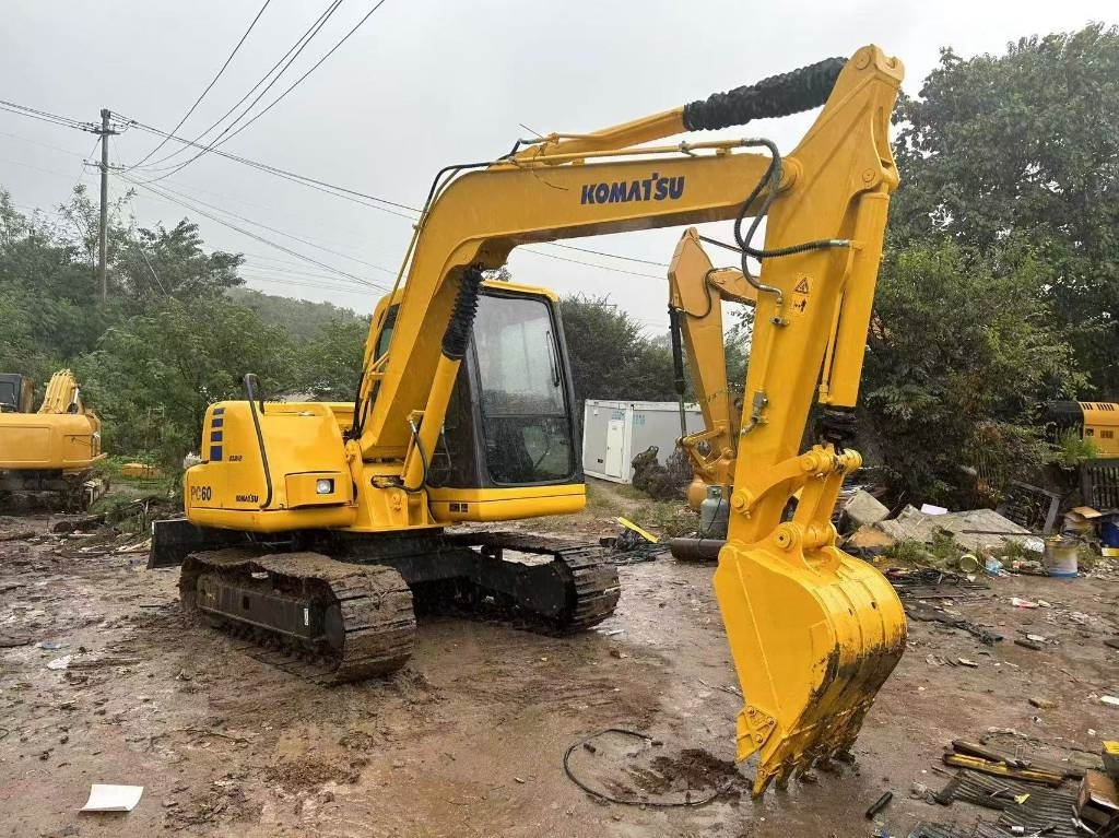Komatsu PC 60 - حفار صغير: صورة 3 Komatsu PC 60 - حفار صغير: صورة 3