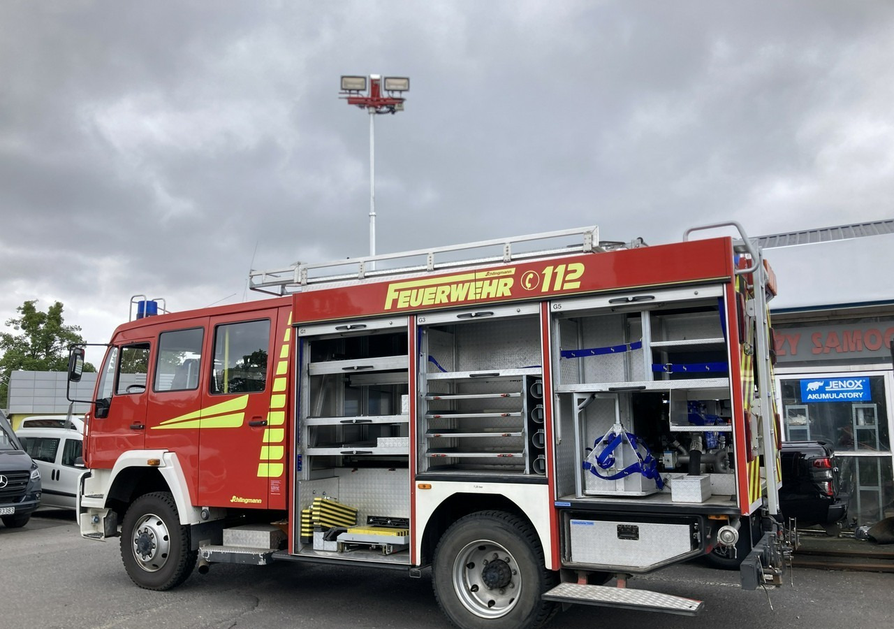 شاحنة حريق MAN Inny MAN MAN 15,250 Straż pożarna gaśnicza 9-osobowa 4X4 Wóz strażacki 2003: صورة 7