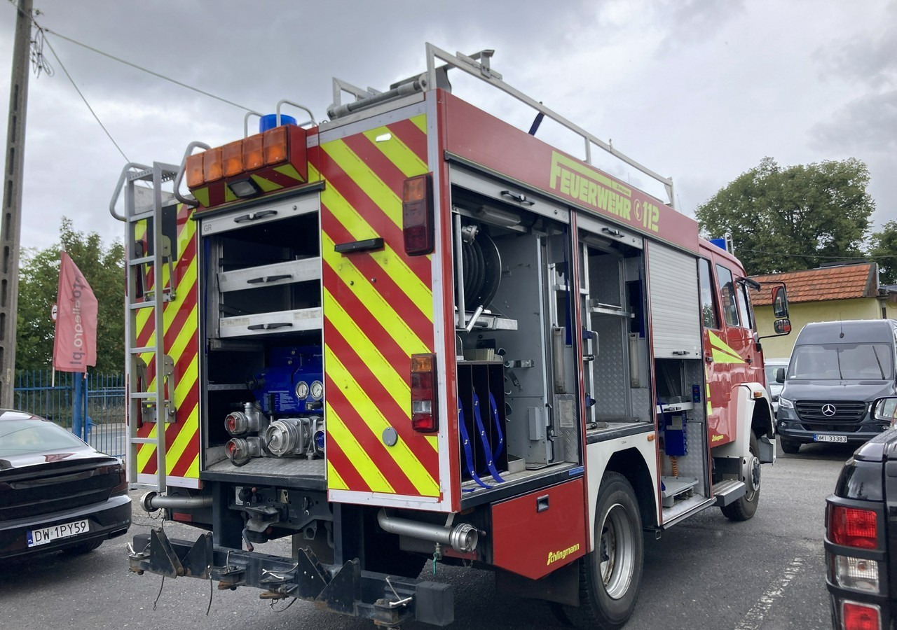 شاحنة حريق MAN Inny MAN MAN 15,250 Straż pożarna gaśnicza 9-osobowa 4X4 Wóz strażacki 2003: صورة 15