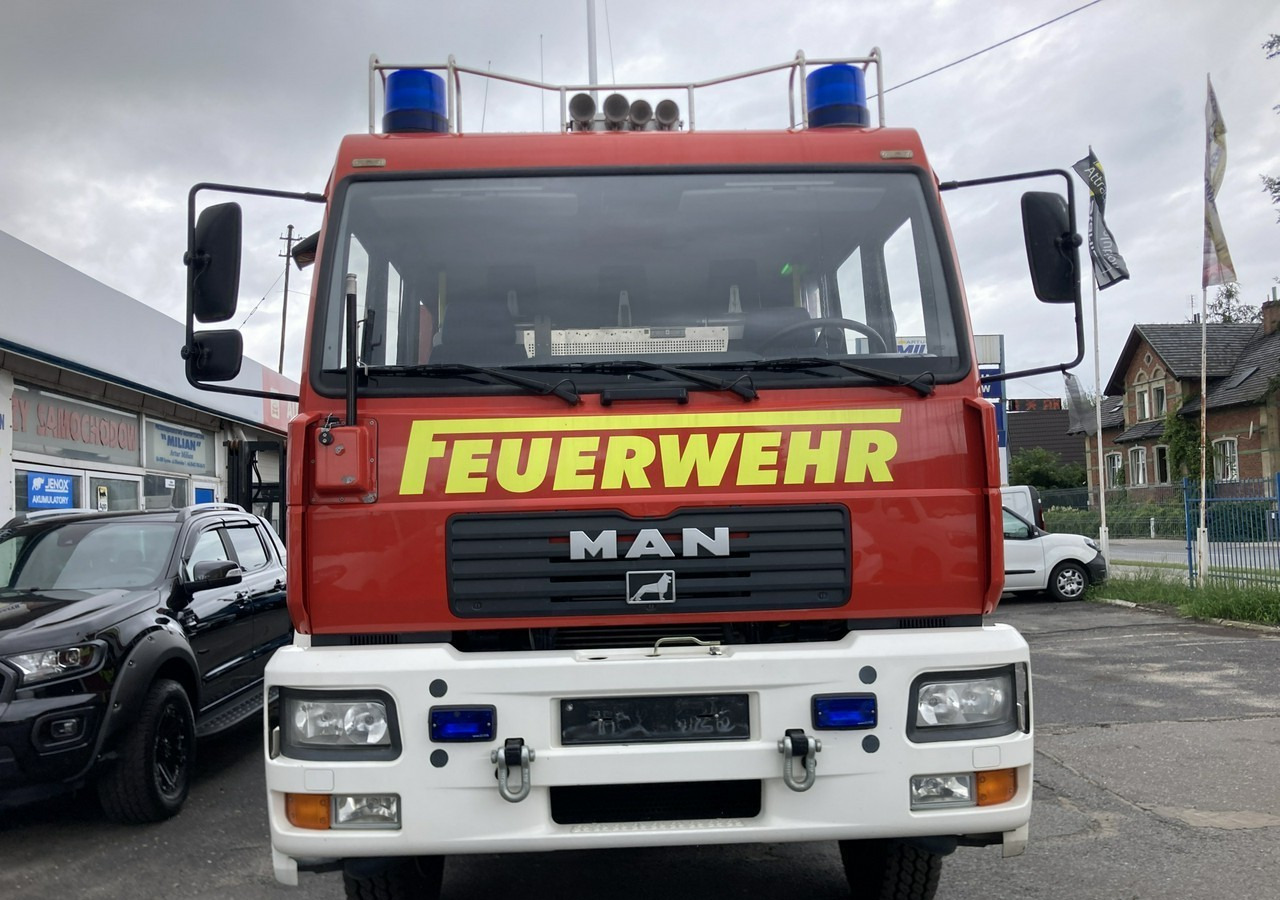 شاحنة حريق MAN Inny MAN MAN 15,250 Straż pożarna gaśnicza 9-osobowa 4X4 Wóz strażacki 2003: صورة 12