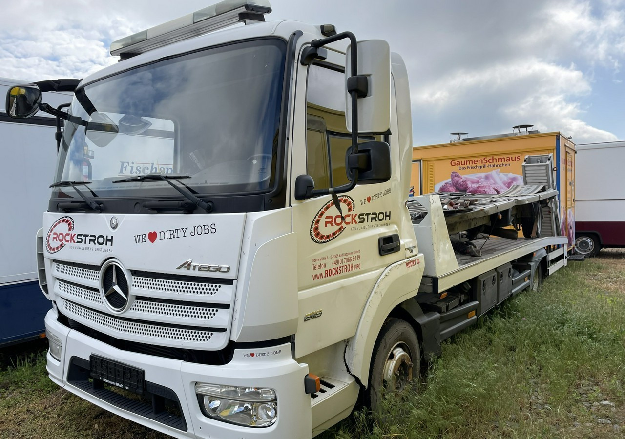 Mercedes-Benz Atego Atego 818 Pomoc Drogowa Euro 6 Autolaweta 2015 - شاحنة سحب: صورة 2 Mercedes-Benz Atego Atego 818 Pomoc Drogowa Euro 6 Autolaweta 2015 - شاحنة سحب: صورة 2