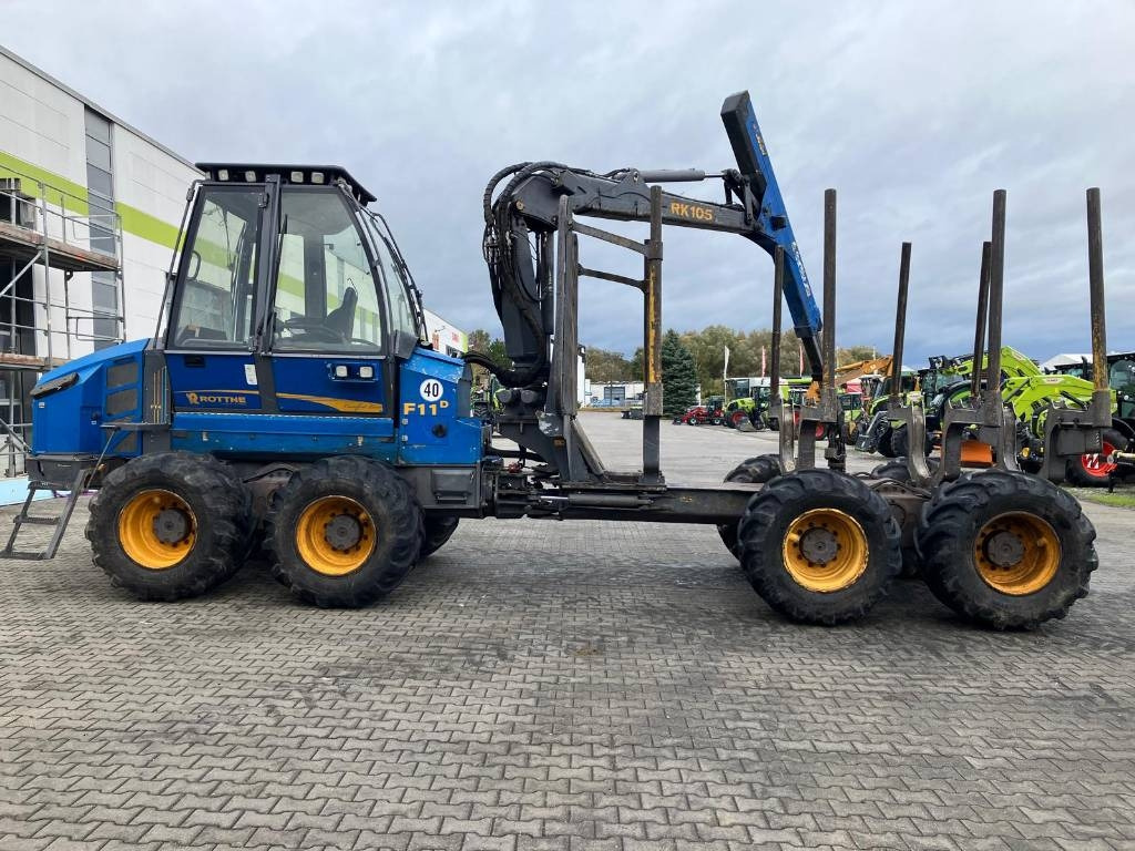 جرار شحن جذوع أشجار الغابات Rottne F11: صورة 7 جرار شحن جذوع أشجار الغابات Rottne F11: صورة 7