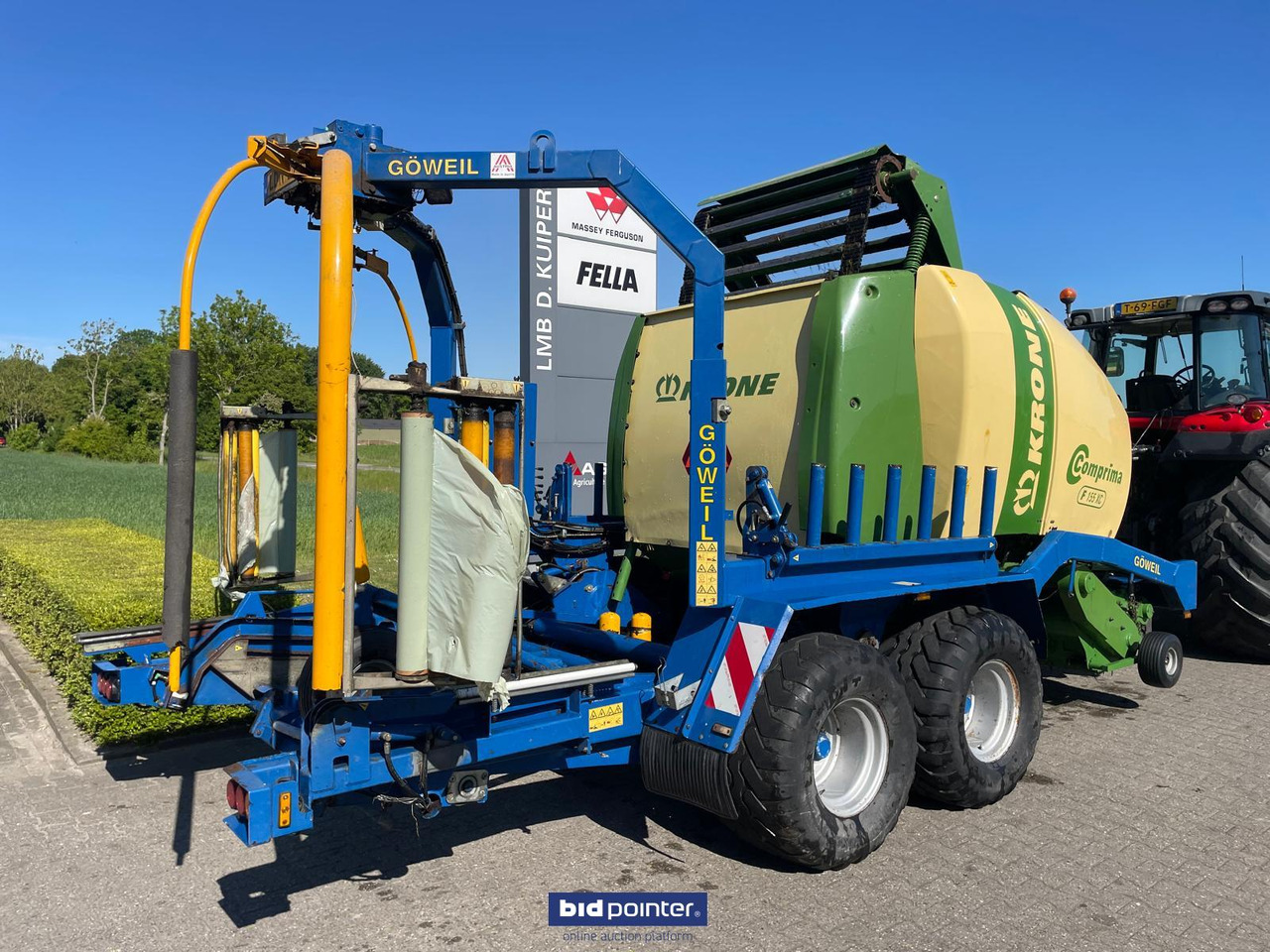 Krone Comprima F 155 XC - آلة بالات دائرية: صورة 5 Krone Comprima F 155 XC - آلة بالات دائرية: صورة 5