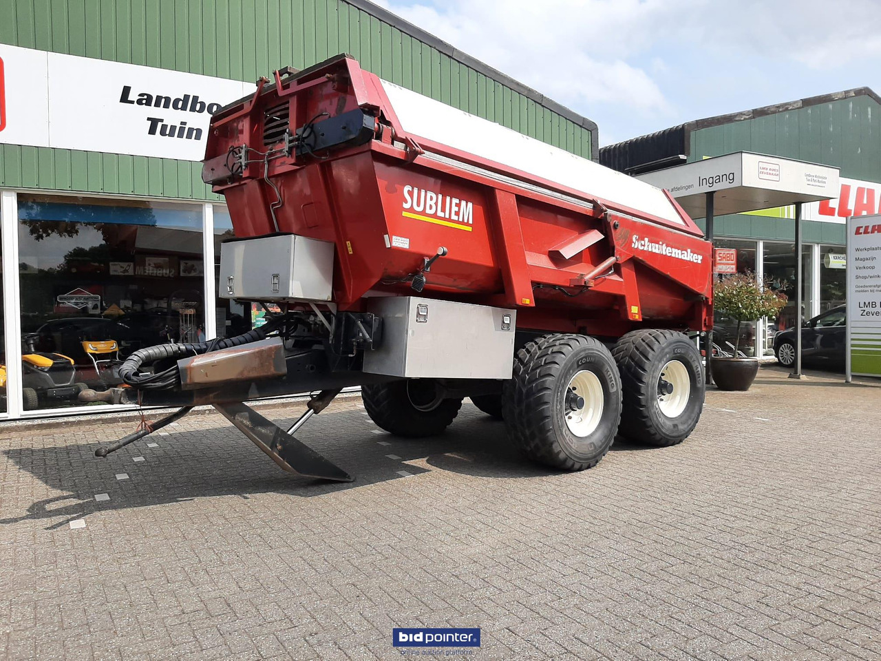 Schuitemaker Subliem 200 zandkipper / gronddumper - مقطورة قلابة زراعية/ شاحنة قلابة: صورة 2 Schuitemaker Subliem 200 zandkipper / gronddumper - مقطورة قلابة زراعية/ شاحنة قلابة: صورة 2