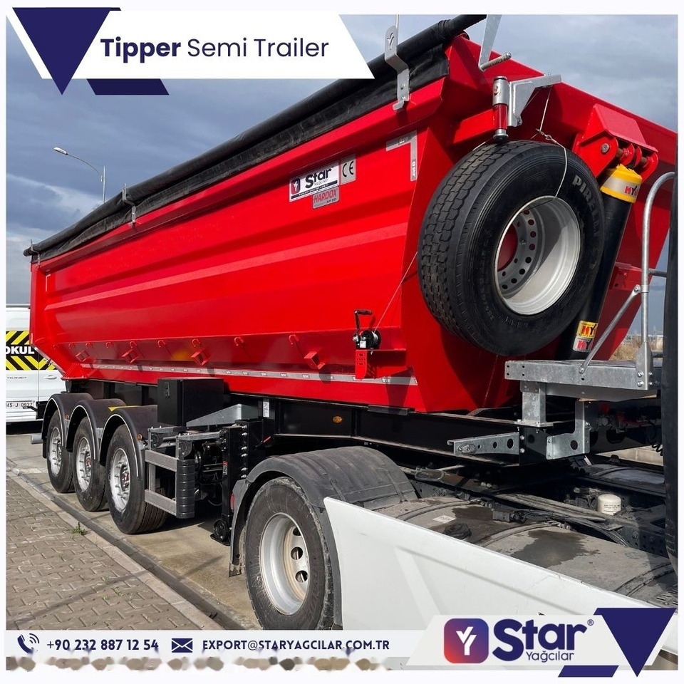 STAR YAGCILAR SY Tipper semi trailer - نصف مقطورة قلابة: صورة 3 STAR YAGCILAR SY Tipper semi trailer - نصف مقطورة قلابة: صورة 3