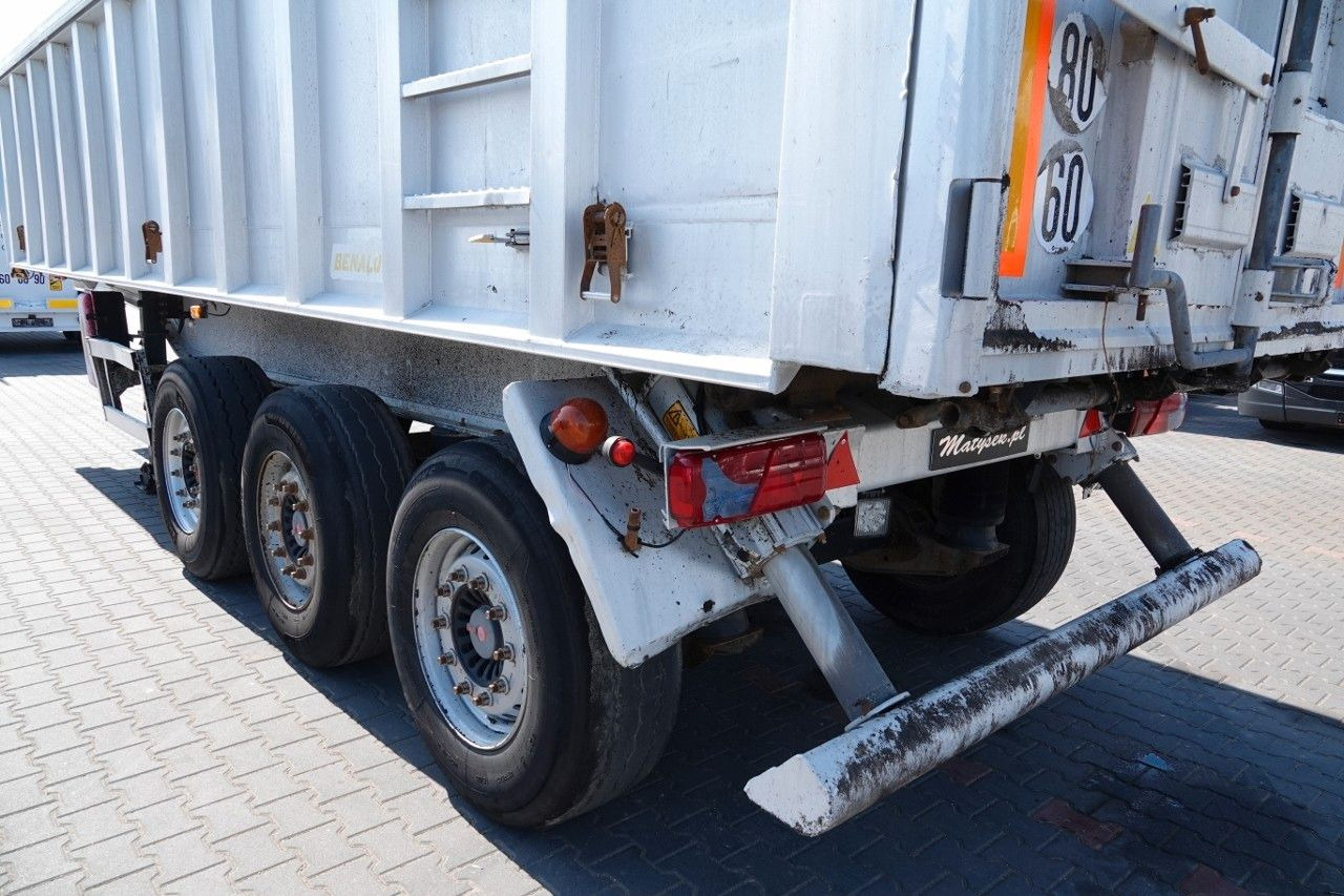 نصف مقطورة قلابة Benalu WYWROTKA / 25 m3 / ALUMINIOWA  /  SAF / SPROWADZ: صورة 12