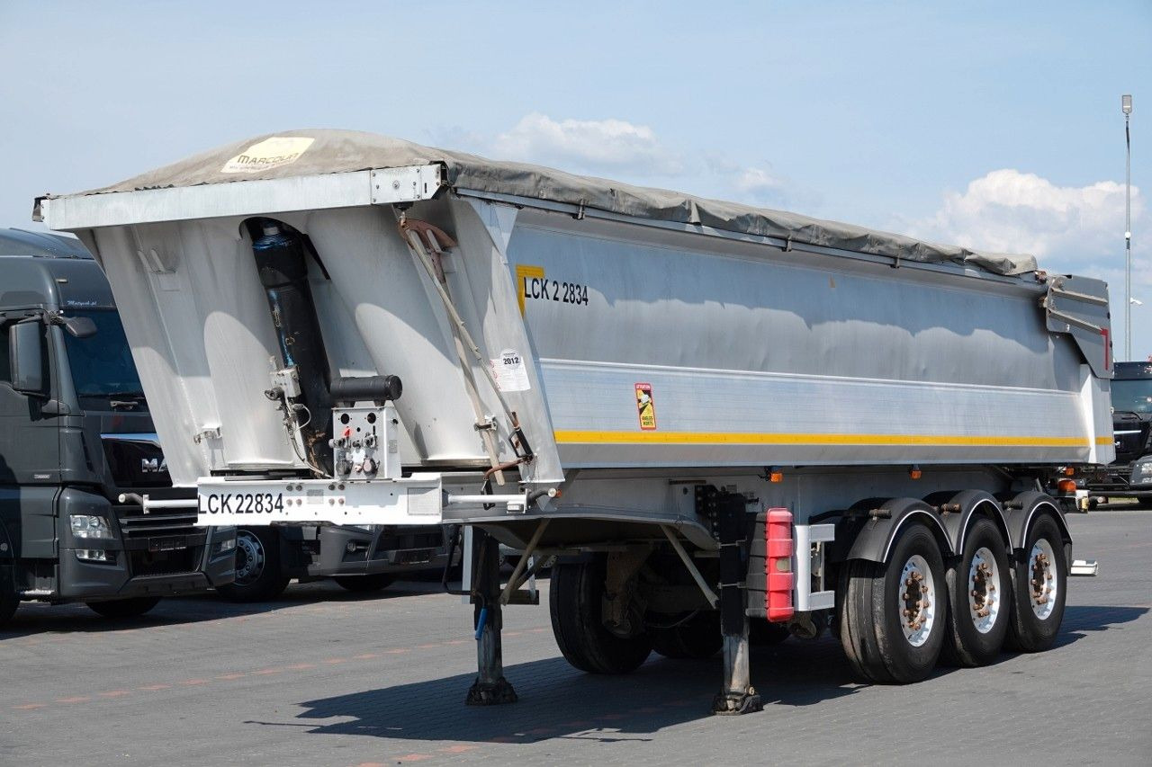 Benalu WYWROTKA 27 m3 / ALUMINIOWA / HYDRAULICZNA KLAPA - نصف مقطورة قلابة: صورة 2 Benalu WYWROTKA 27 m3 / ALUMINIOWA / HYDRAULICZNA KLAPA - نصف مقطورة قلابة: صورة 2